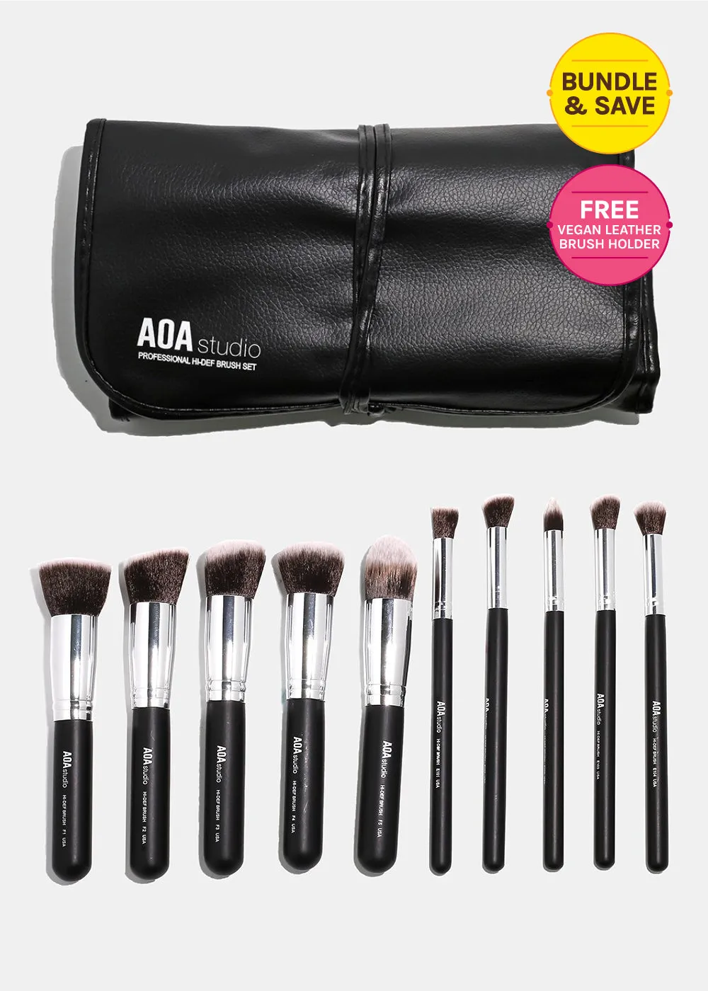 10-Piece Hi-Def Brush Set