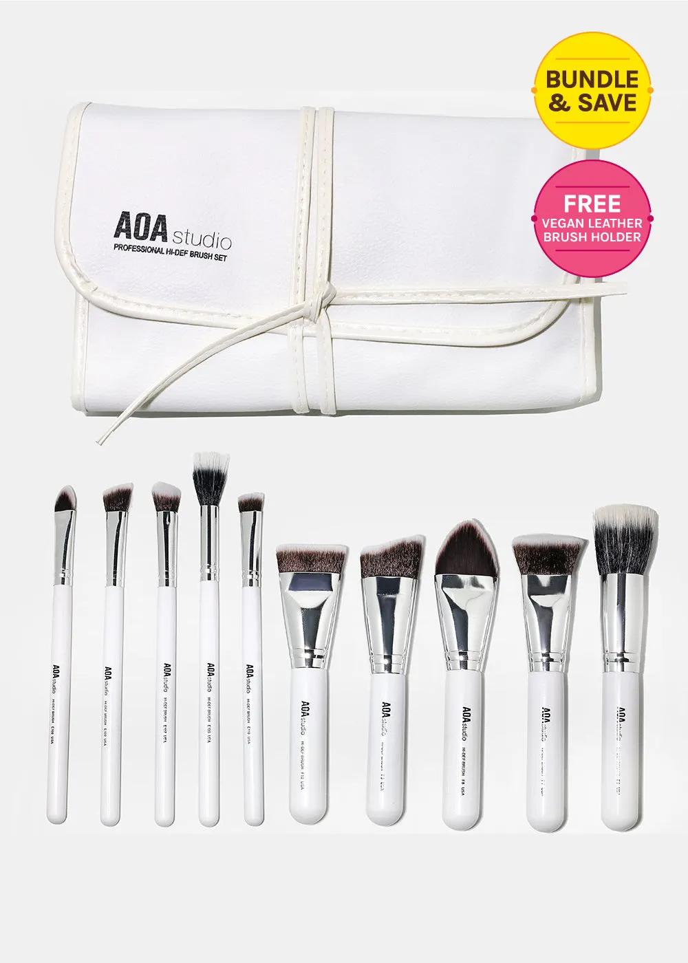 10-Piece Sculpting Brush Set   Brush Roll (Best Value)