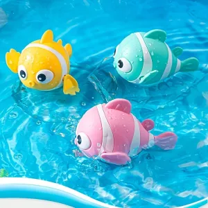 Adorable Clownfish Bath Toys Fun Water Play for Kids