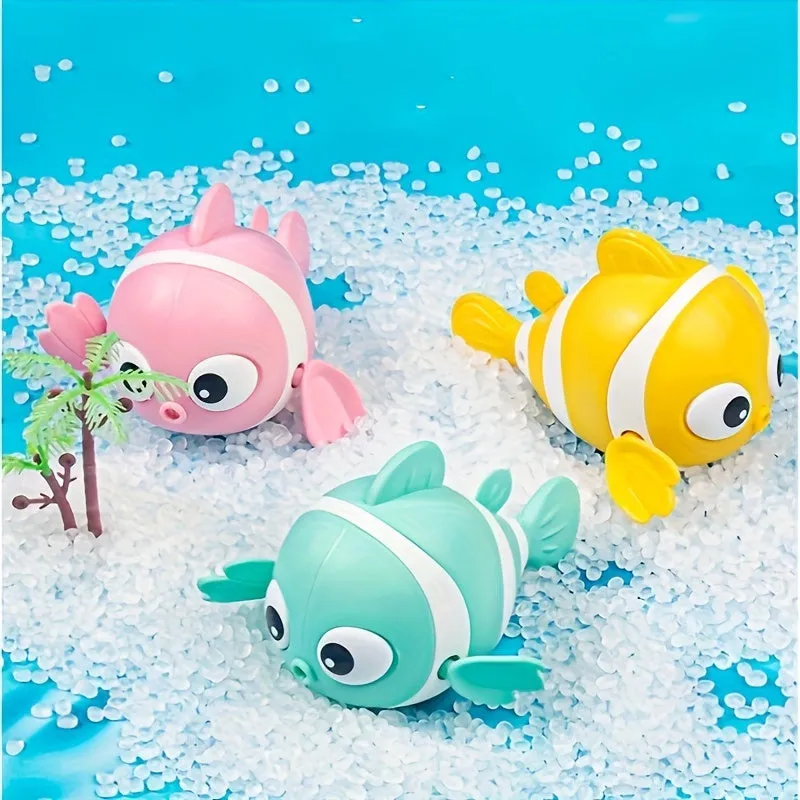 Adorable Clownfish Bath Toys Fun Water Play for Kids