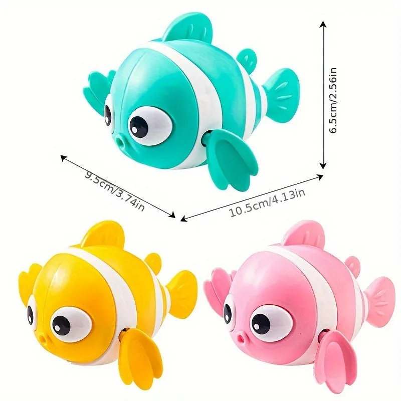 Adorable Clownfish Bath Toys Fun Water Play for Kids