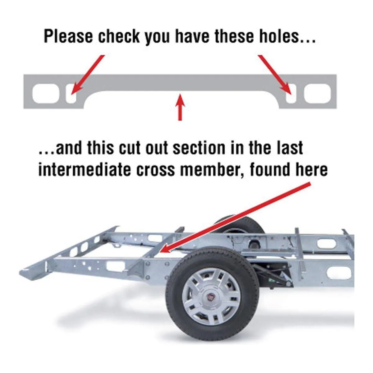 AL KO 15" Spare Wheel Carrier (1614231) Easy to Use Carrier