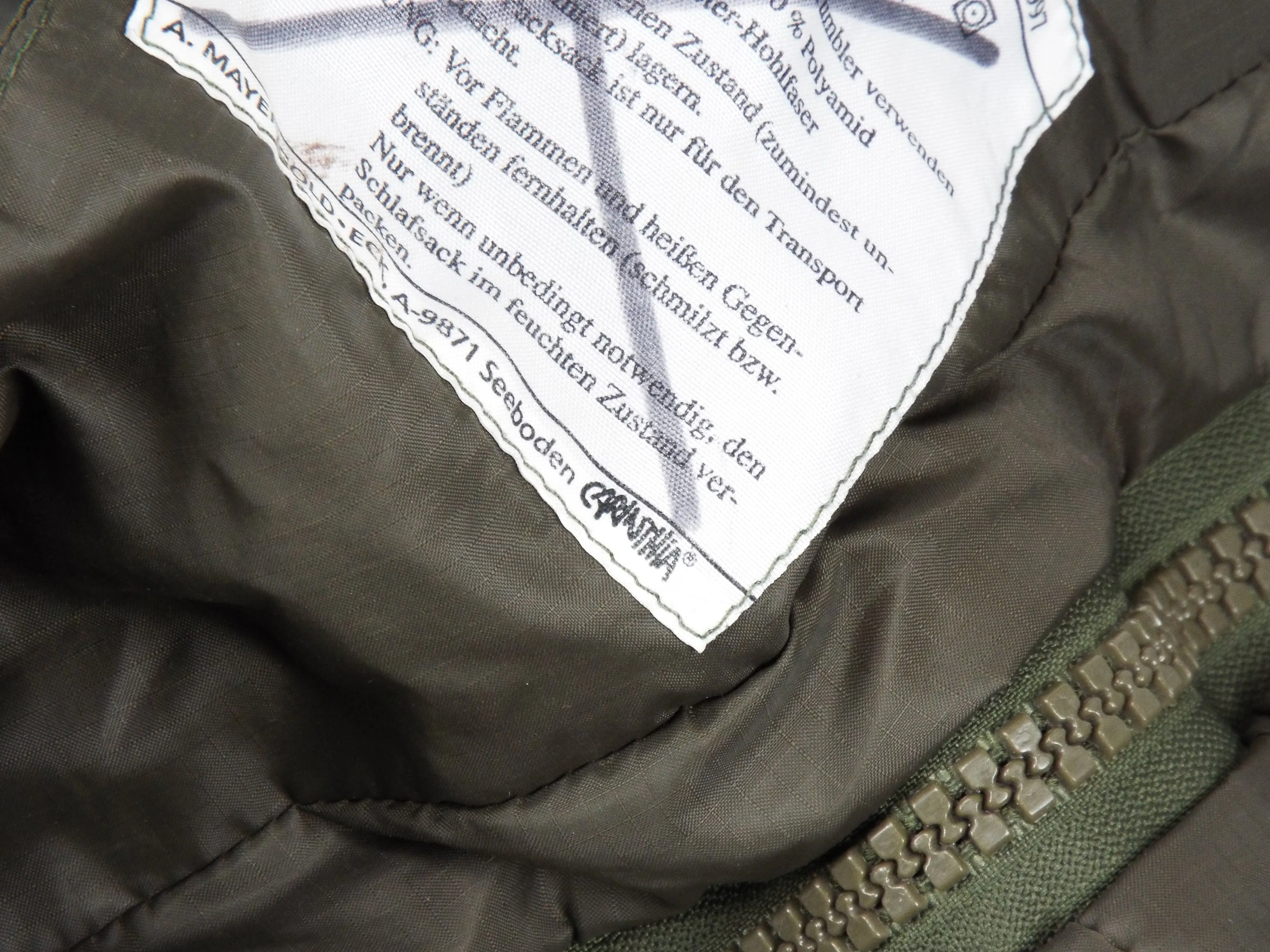 Austrian Army - Carinthia cold weather sleeping bag