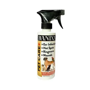 Banixx Pet Care  Wound Care & Anti-Itch Spray 8oz