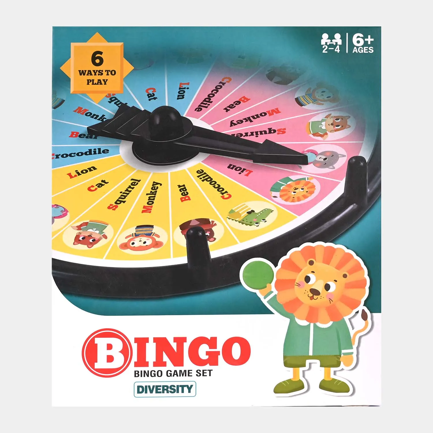 Bingo Board Game Play Set For Kids