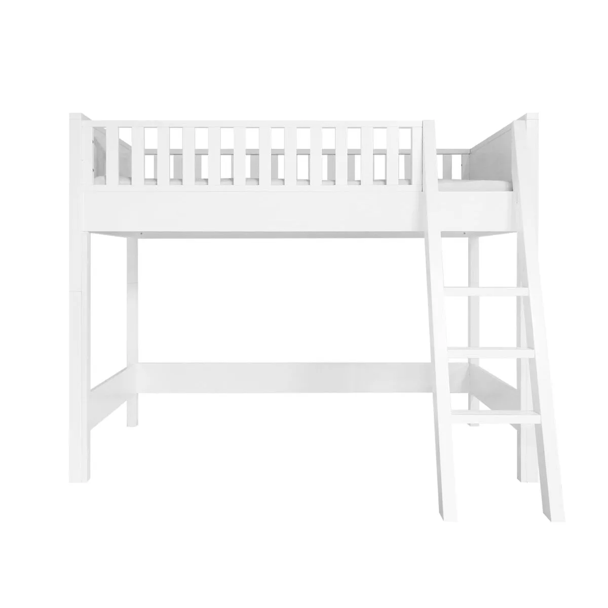 Bopita High Sleeper 90x200 with Comfort Step Nordic White (Pre-Order; Est. Delivery in 6-10 Weeks)