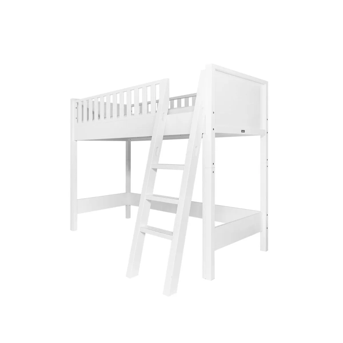 Bopita High Sleeper 90x200 with Comfort Step Nordic White (Pre-Order; Est. Delivery in 6-10 Weeks)