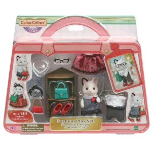 Calico Critters Fashion Play Set - Tuxedo Cat