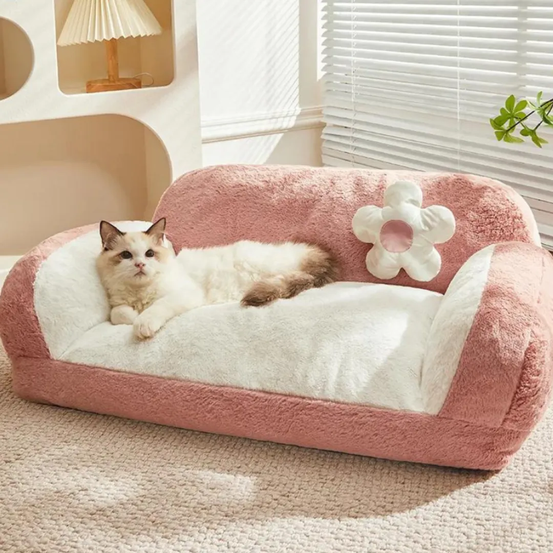 Comfortable Plush Pet Bed