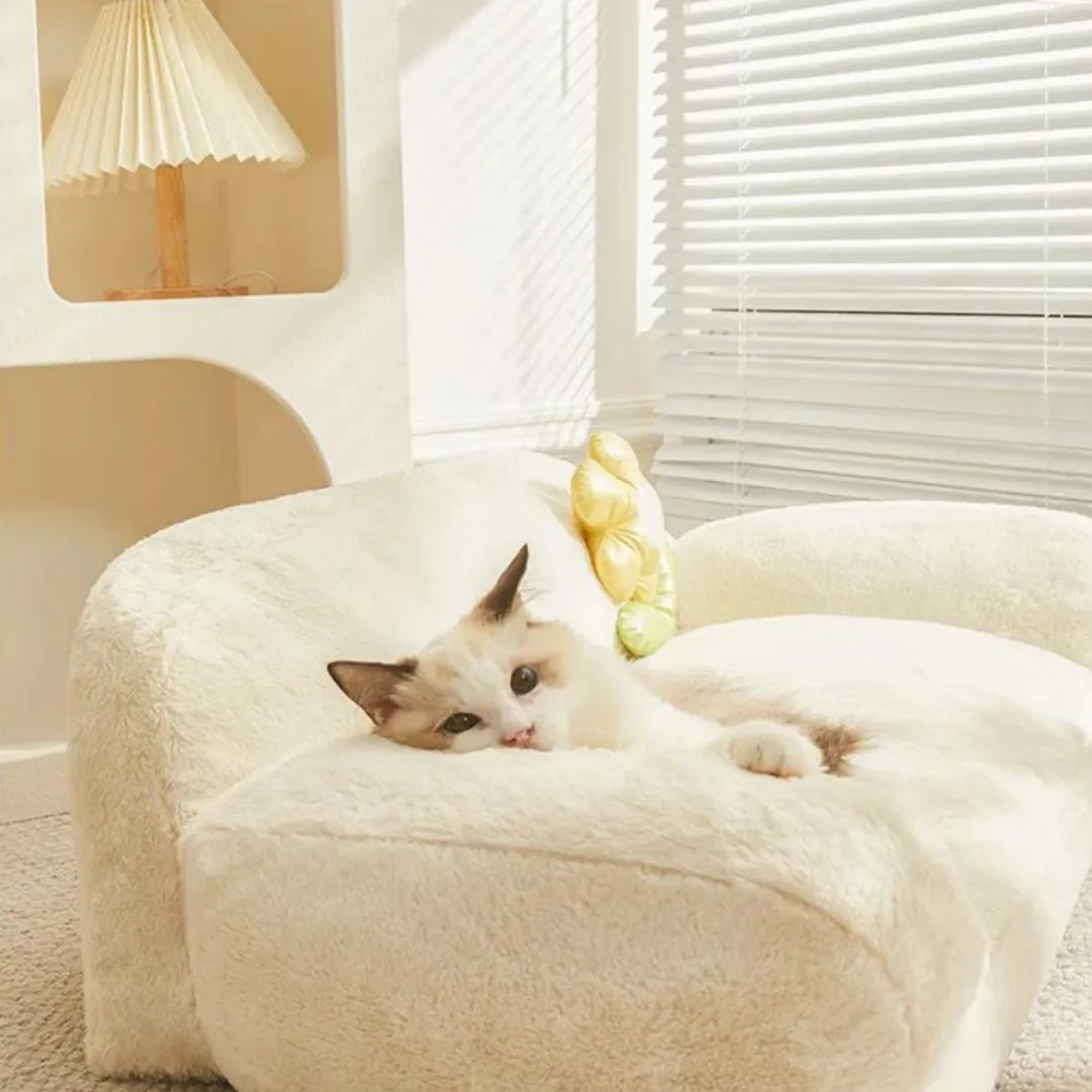 Comfortable Plush Pet Bed