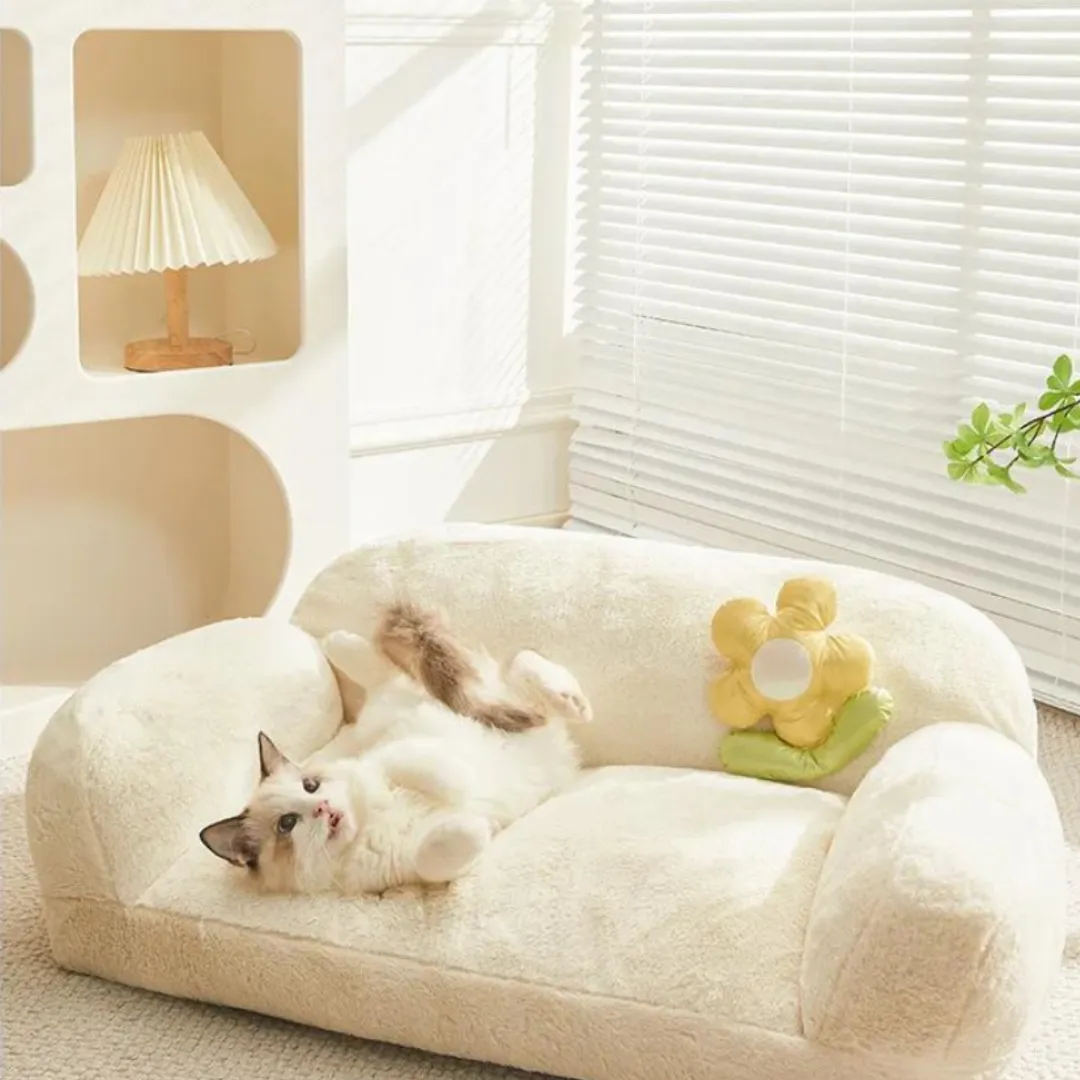 Comfortable Plush Pet Bed