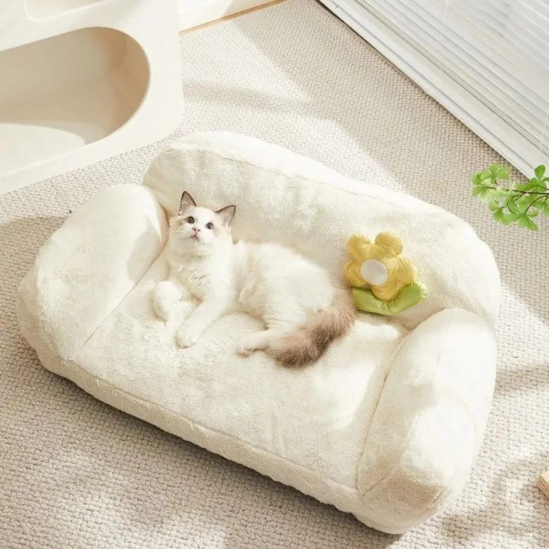 Comfortable Plush Pet Bed