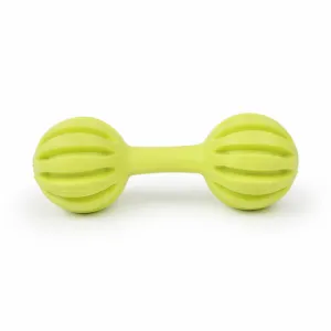 Dear Pet Dumbbell with Horizontal Stripes Dog Toy