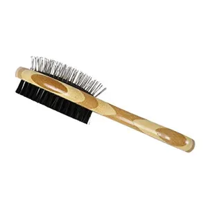 Designer Bamboo Double Side Pin Brush