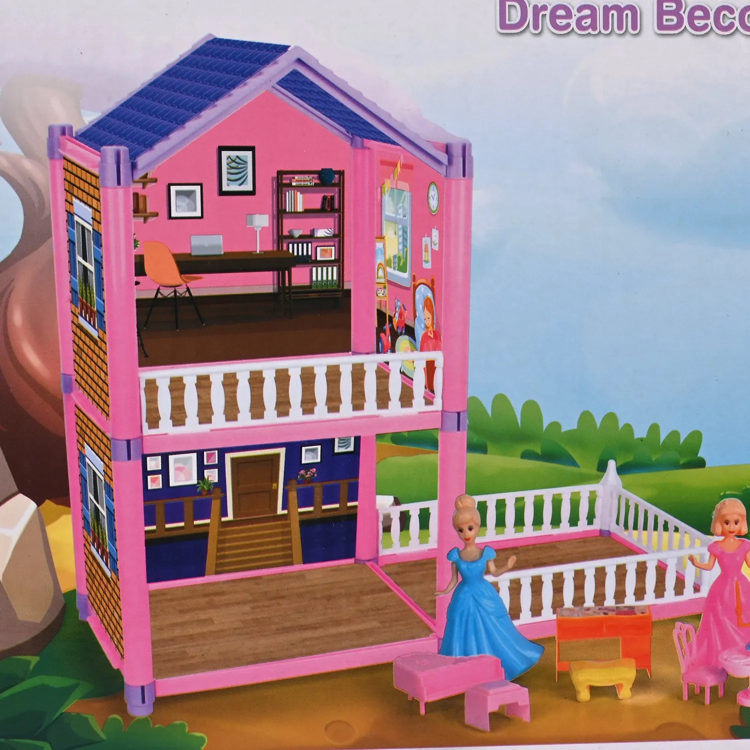 DIY Doll House Set For Kids