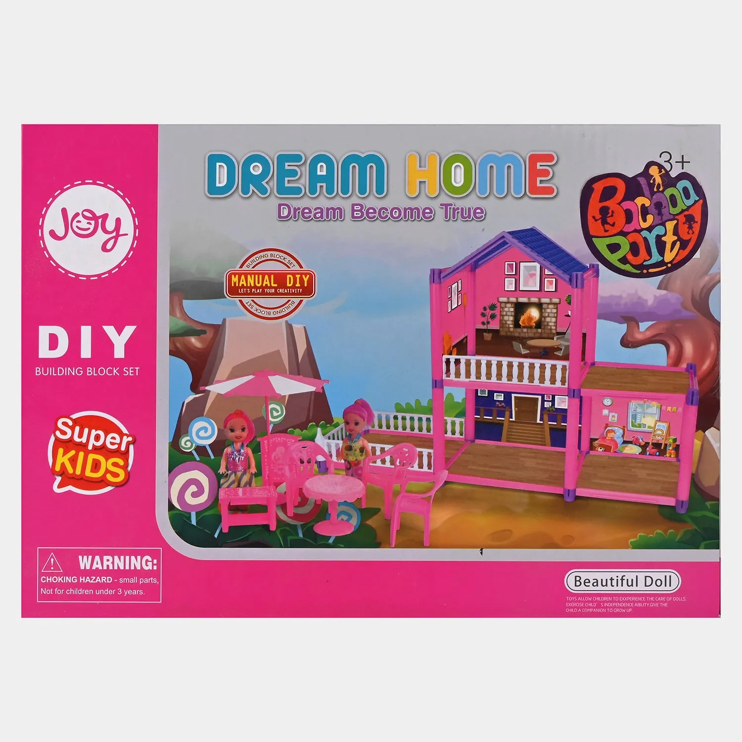 DIY Doll House Set For Kids