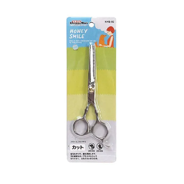 DoggyMan Honey Smile Thinning Scissors 6" (NHS-03)