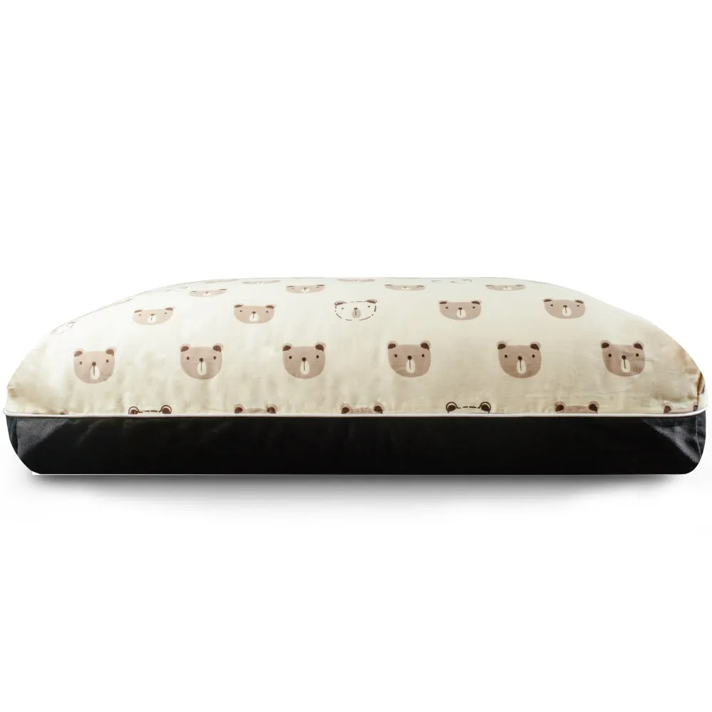 DreamCastle Natural Dog Bed (Scandinavian Bear)