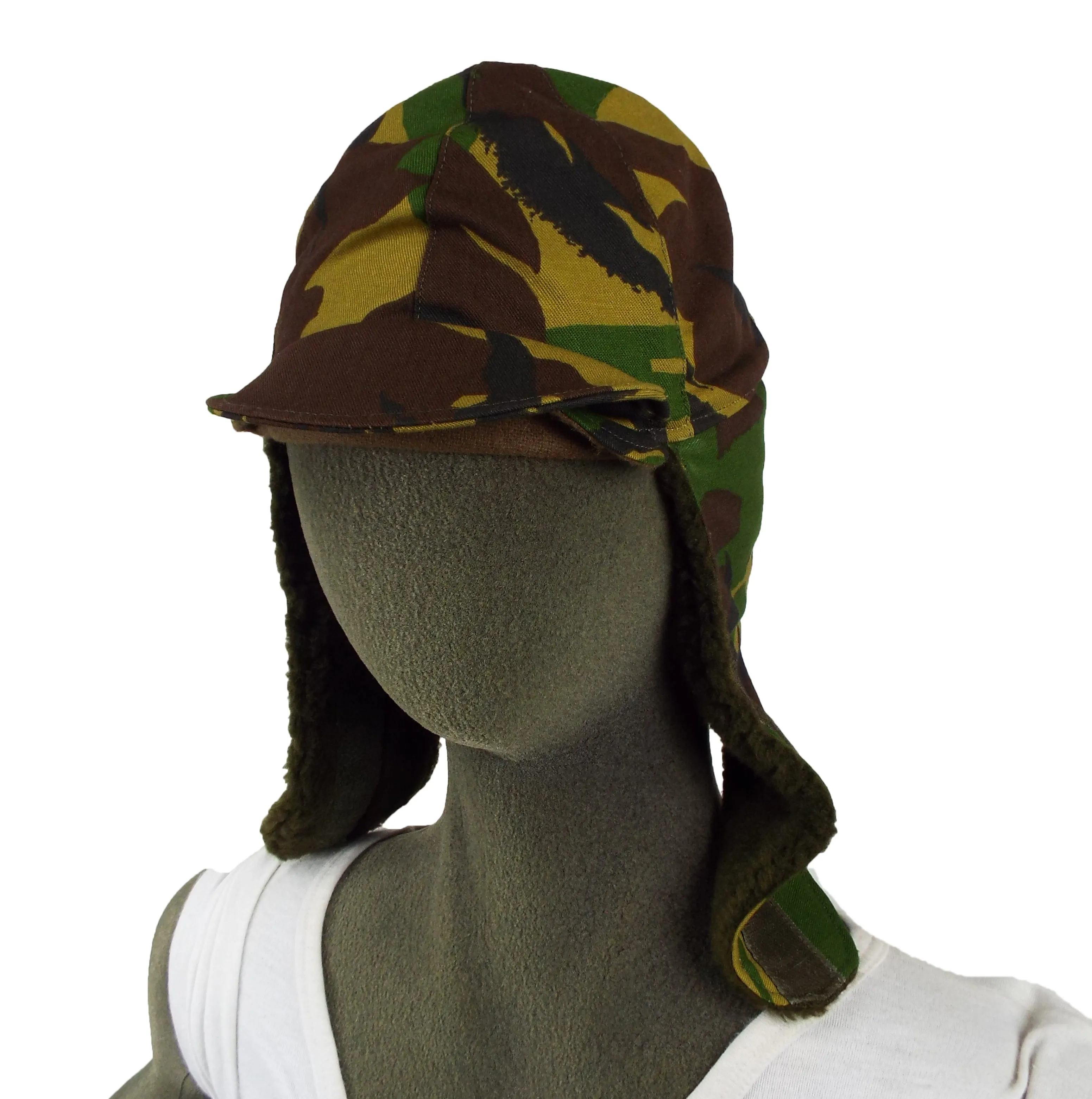 Dutch Army - Woodland Camo Cold Weather Hat - Grade 1