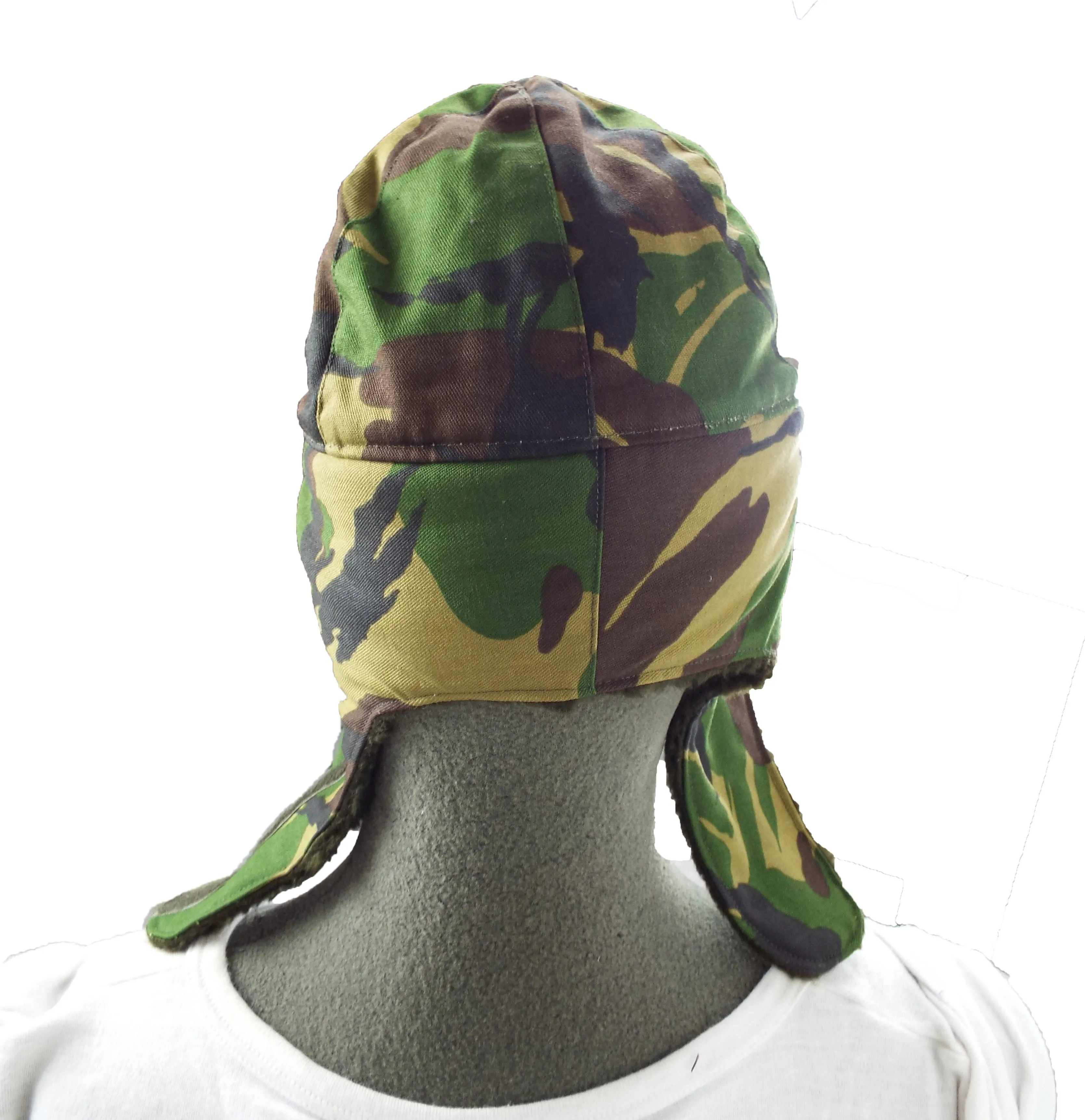 Dutch Army - Woodland Camo Cold Weather Hat - Grade 1