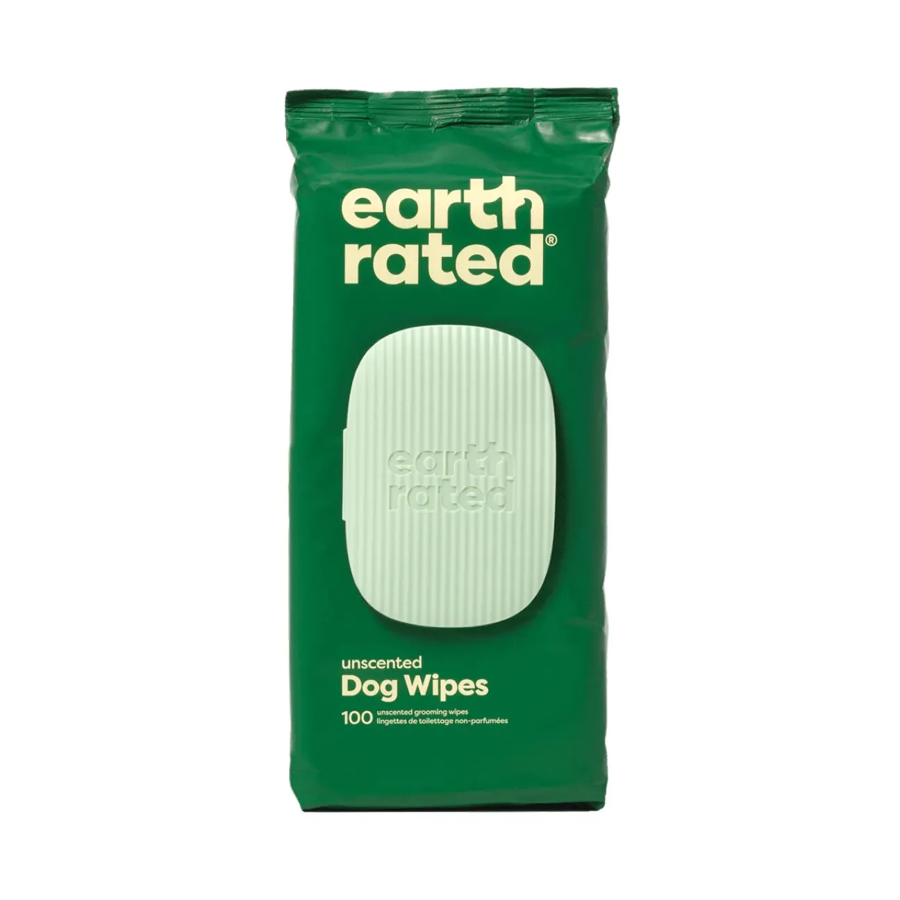 Earth Rated Plant-Based Dog Grooming Wipes 100ct