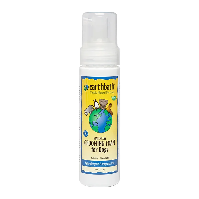 Earthbath Hypo-Allergenic Grooming Foam - Fragrance Free 8oz