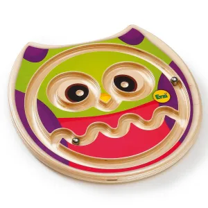 Erzi Owl Marble Maze Balance Game