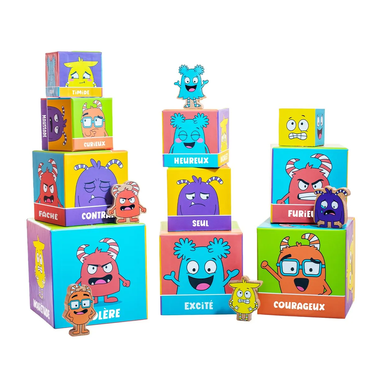 FDMT Tower of Emotions – Nesting & Stacking Blocks