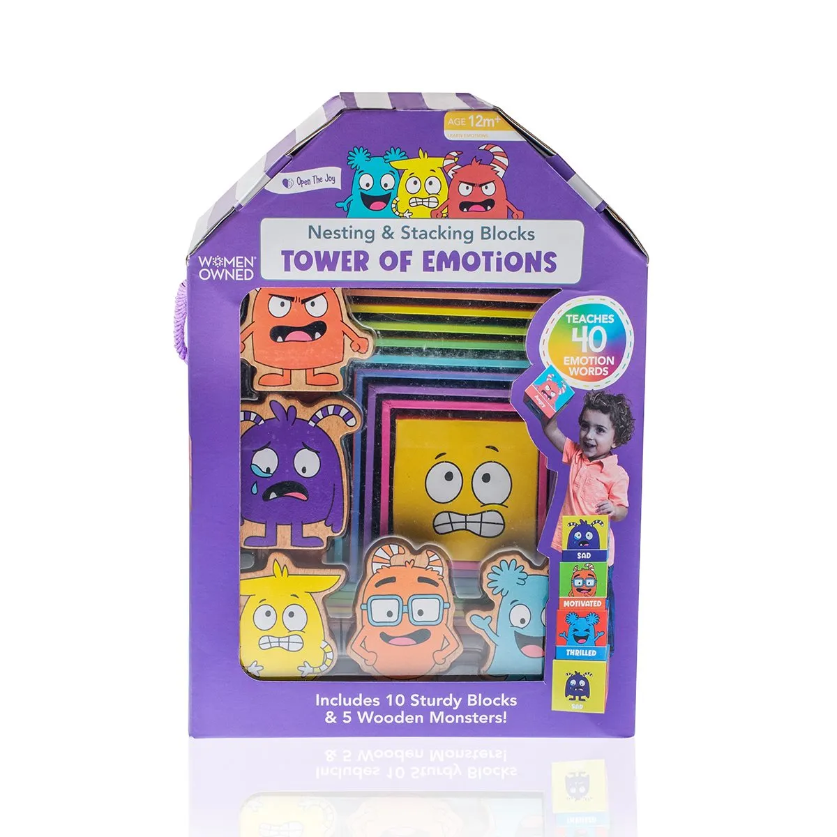 FDMT Tower of Emotions – Nesting & Stacking Blocks