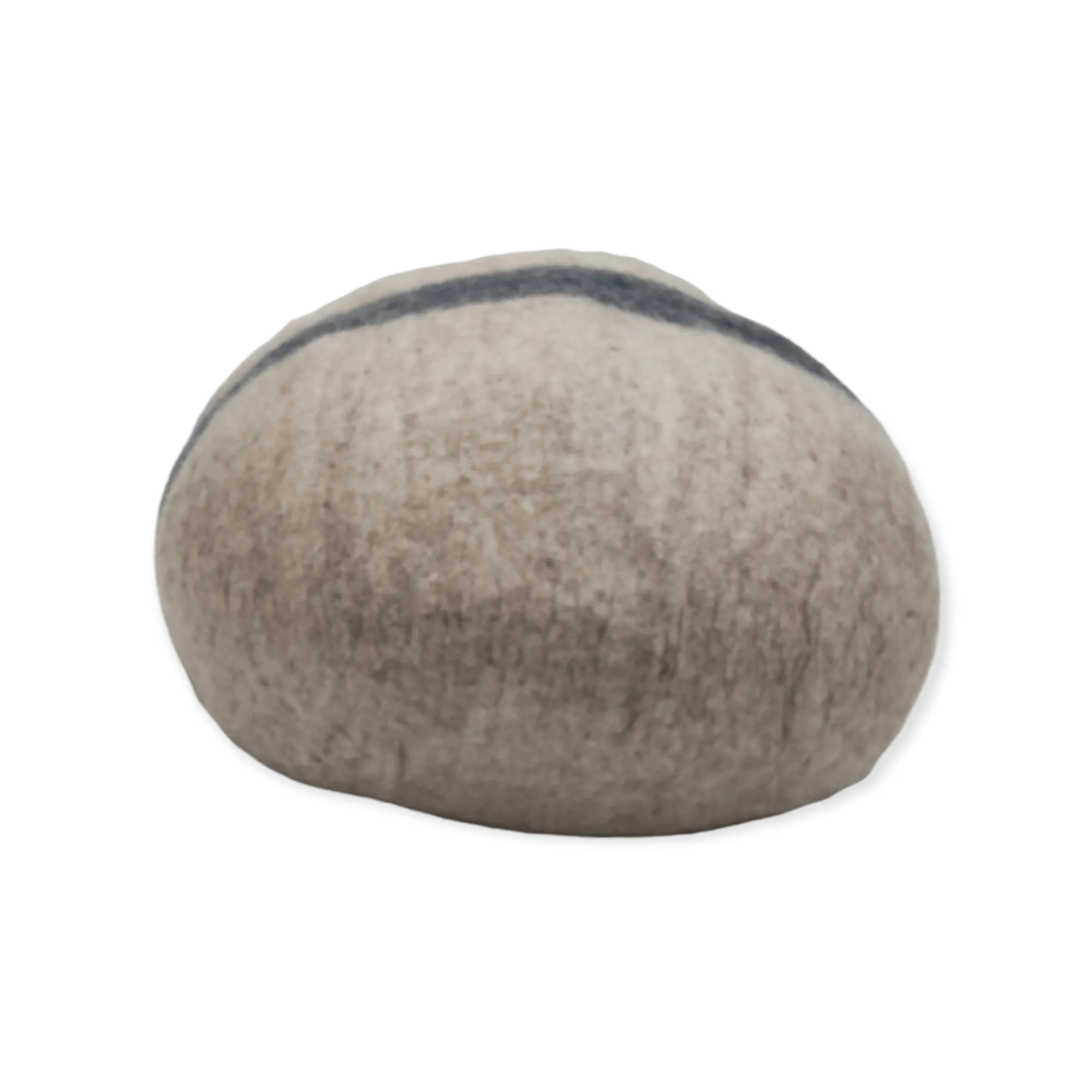 Felt Cat Cave, Light Grey Striped