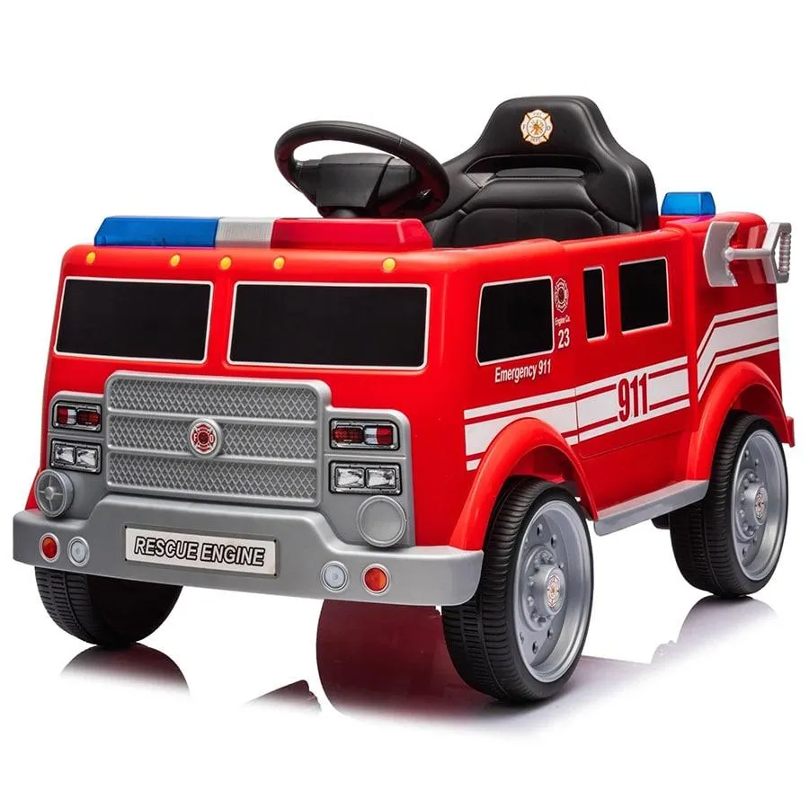 Freddo Toys 12V Freddo Firetruck 1 Seater Ride on