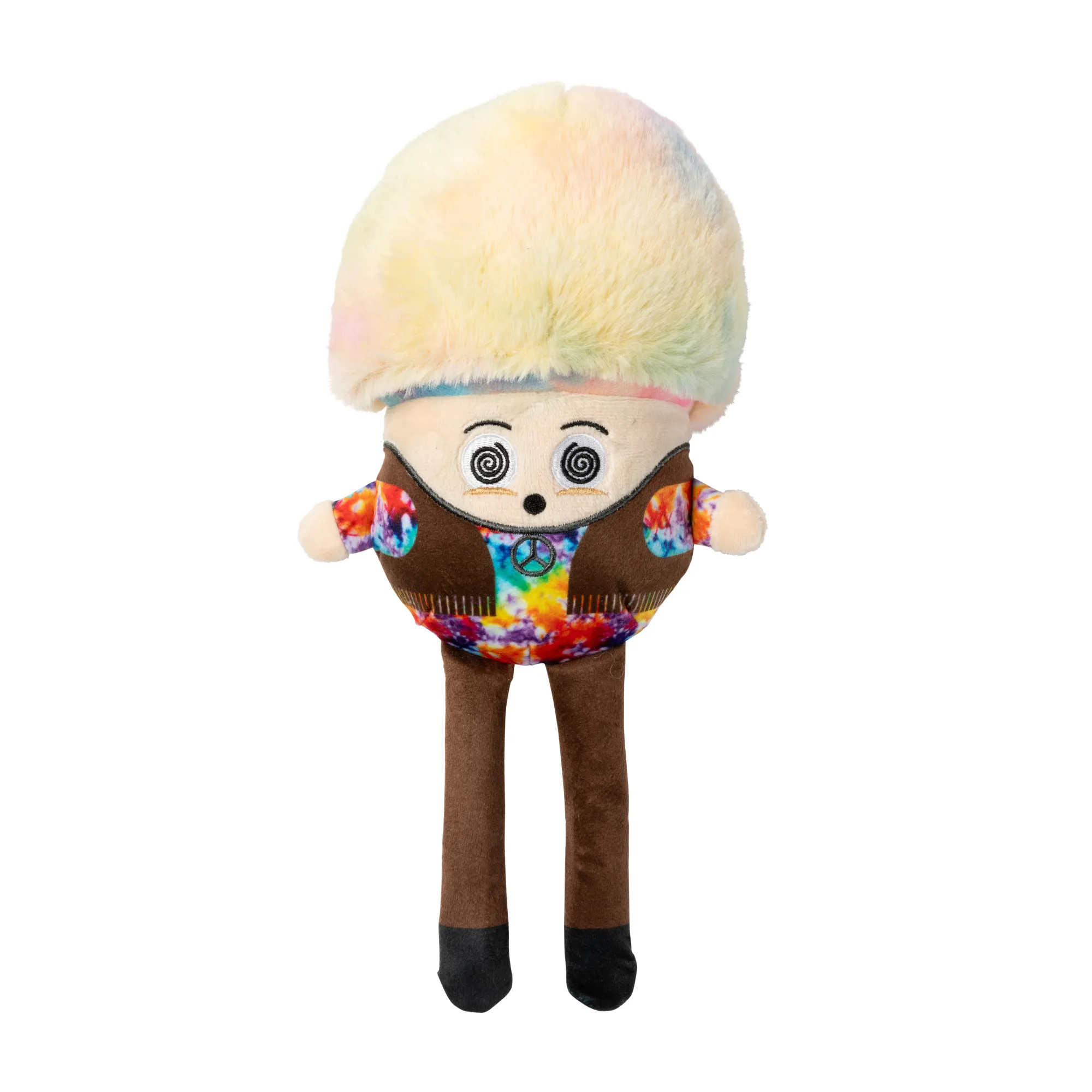 FuzzYard Rainbow Mushroom Fun-Guy Dog Toy