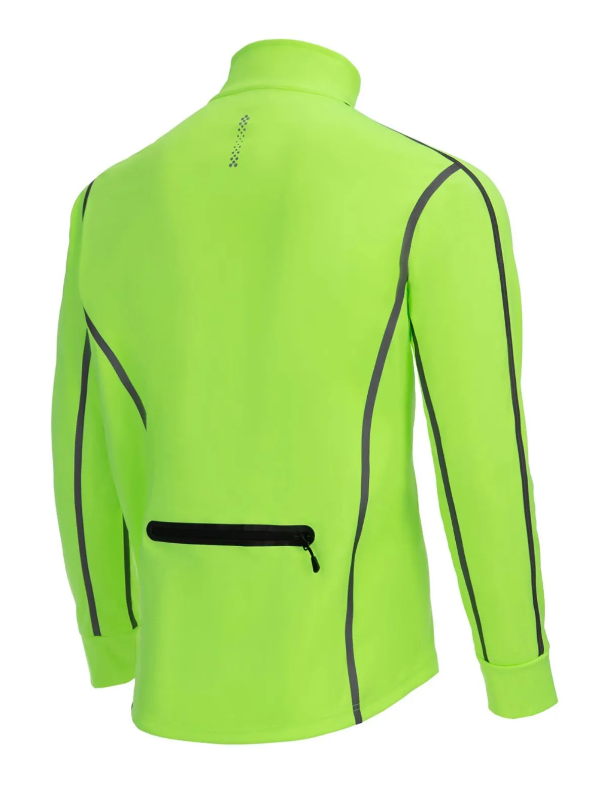 Herren Thermo Fahrradjacke - Laufjacke Air Tech II Neon