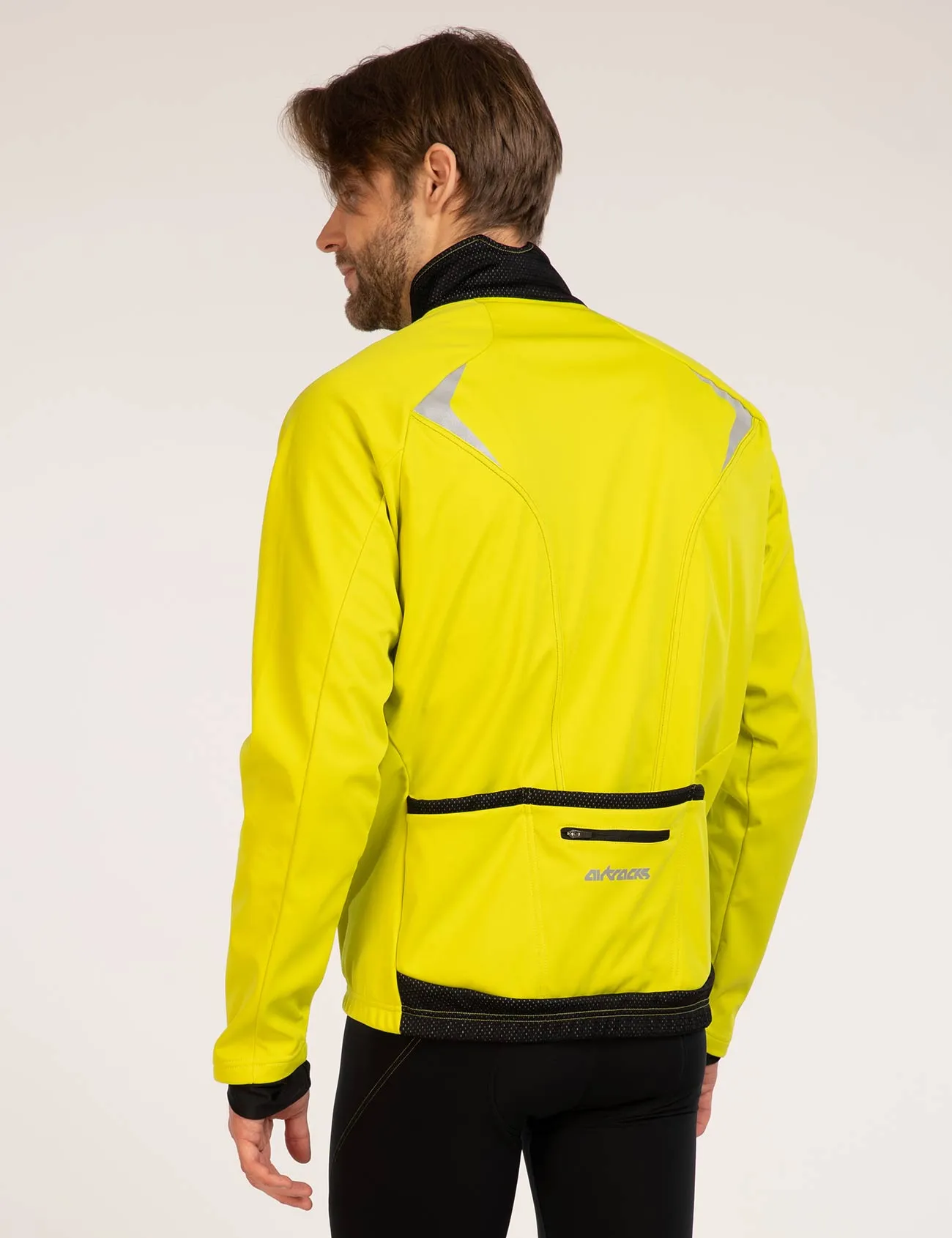 Herren Thermo Fahrradjacke Pro Team II Neon Setprodukt