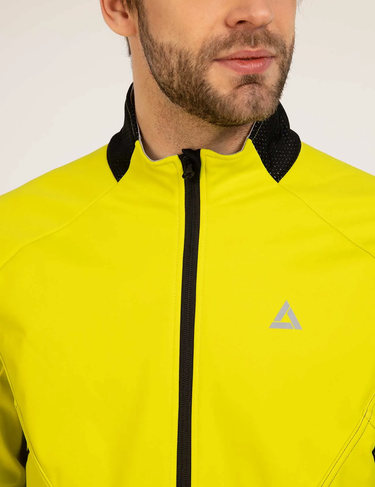 Herren Thermo Fahrradjacke Pro Team II Neon Setprodukt