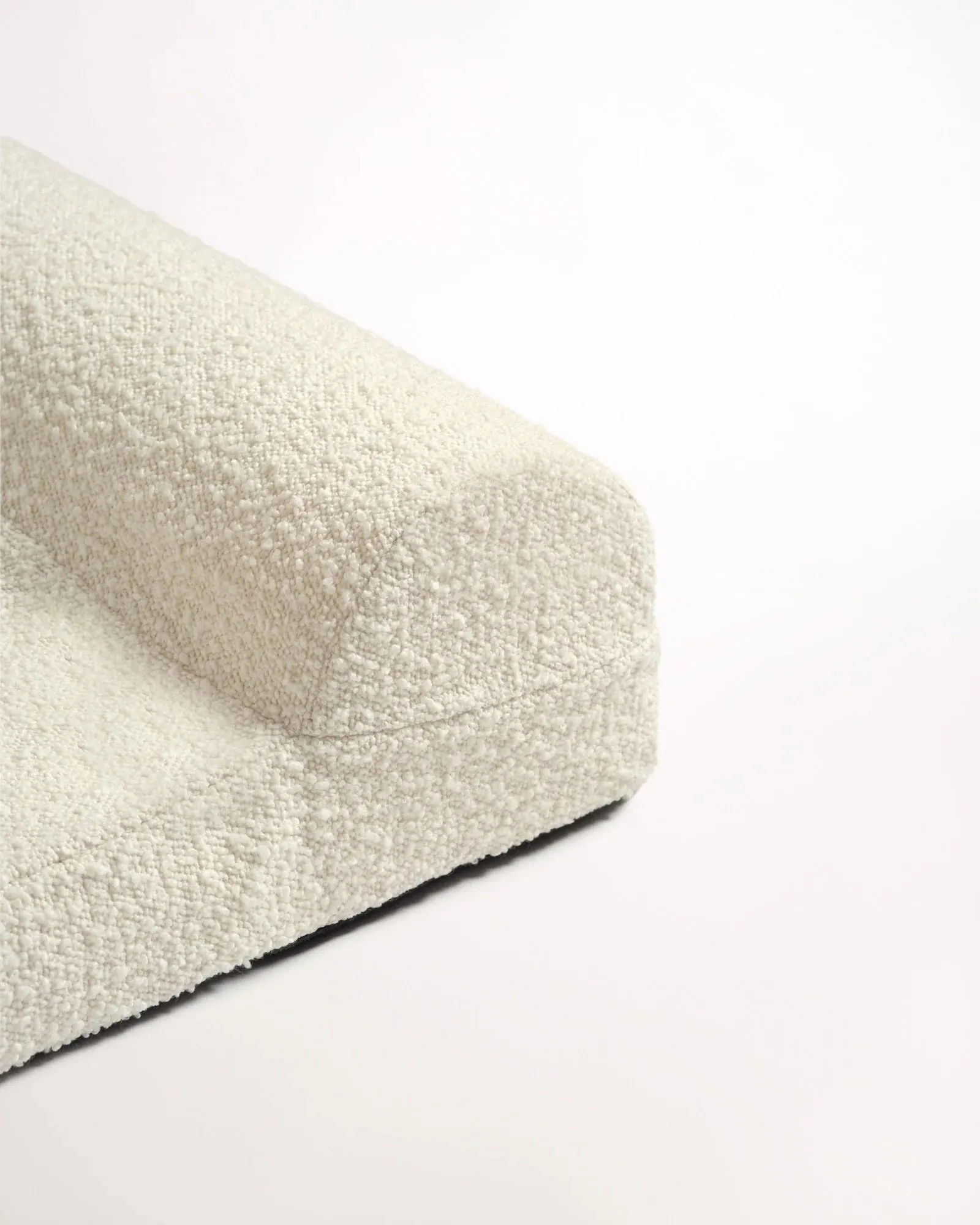 Hommey Boucle Pet Bed - Milkshake