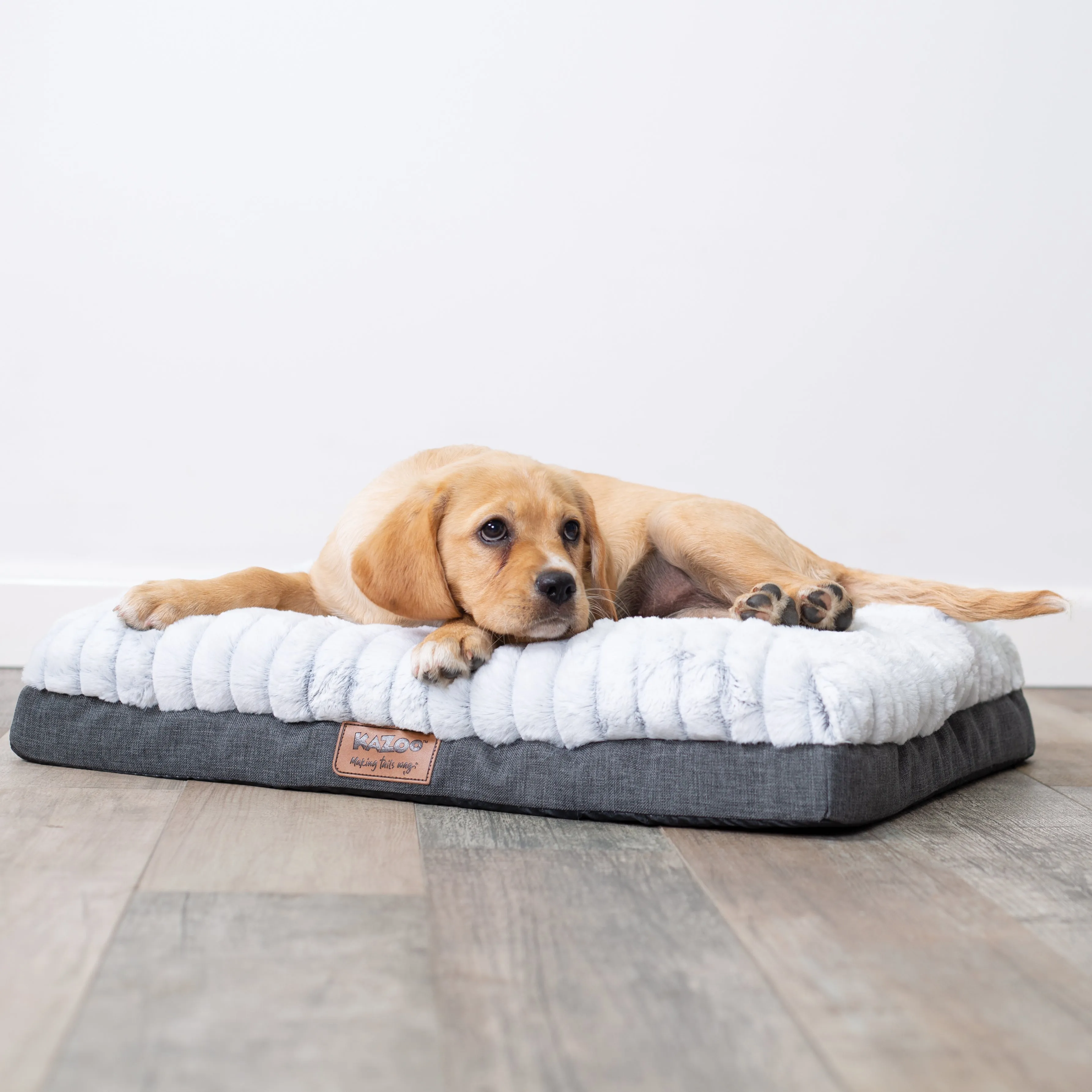 Kazoo Cloud Comfort Small Grey Dog Bed