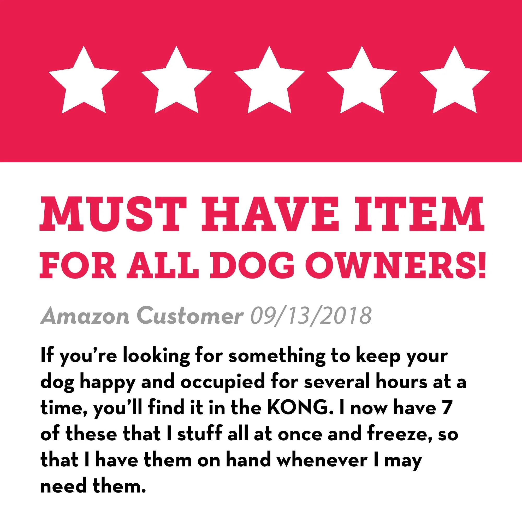 Kong Dog Chew Toy - Medium