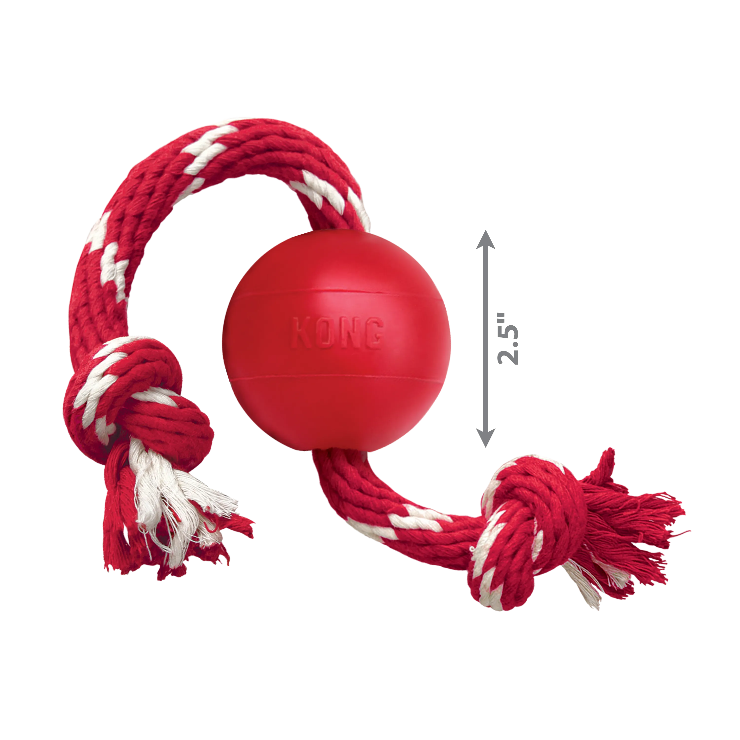 KONG PUPPY Ball W/ROPE