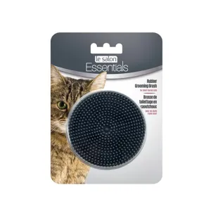 Le Salon Essentials Cat Round Rubber Grooming Brush