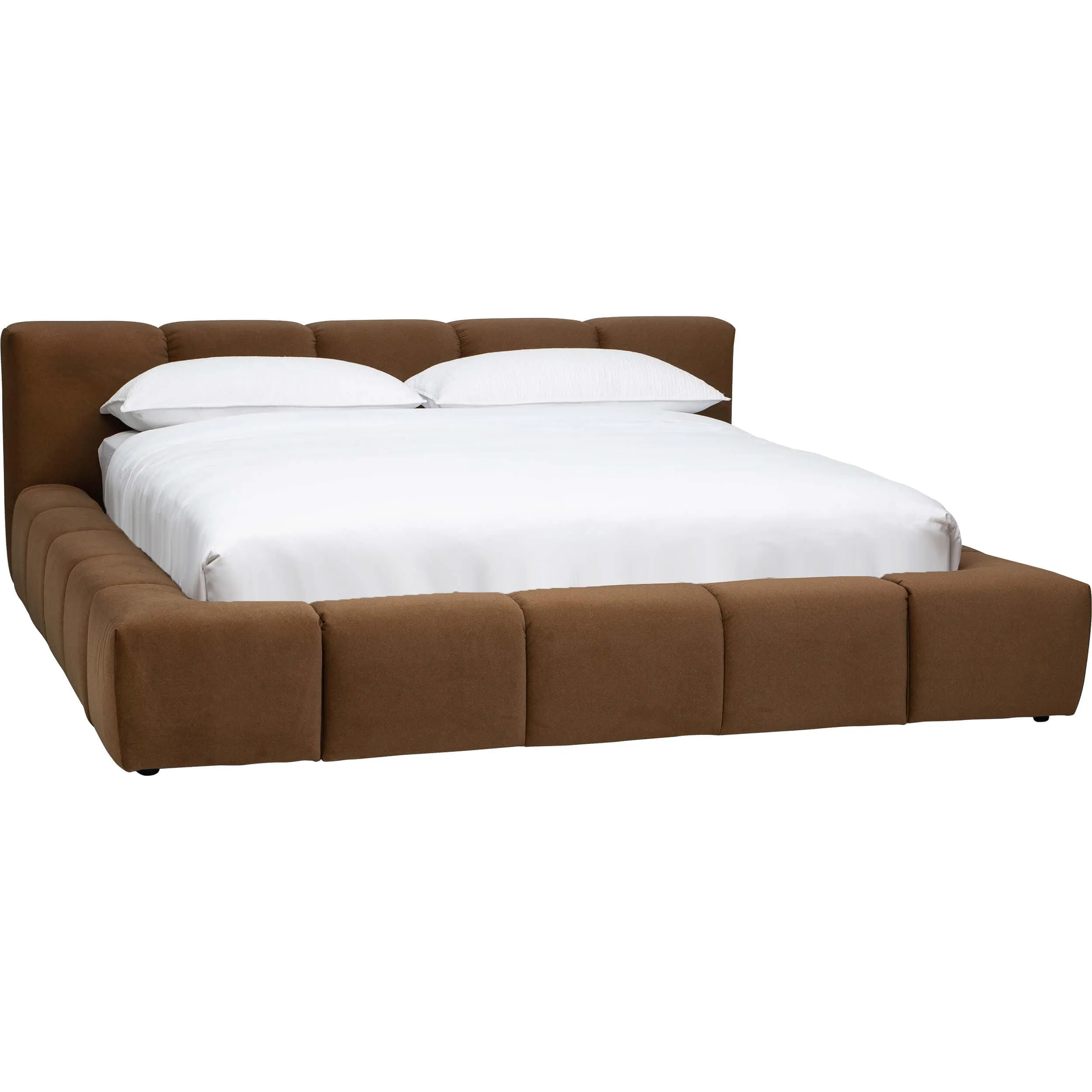 Liam King Bed, Vesper Tobacco