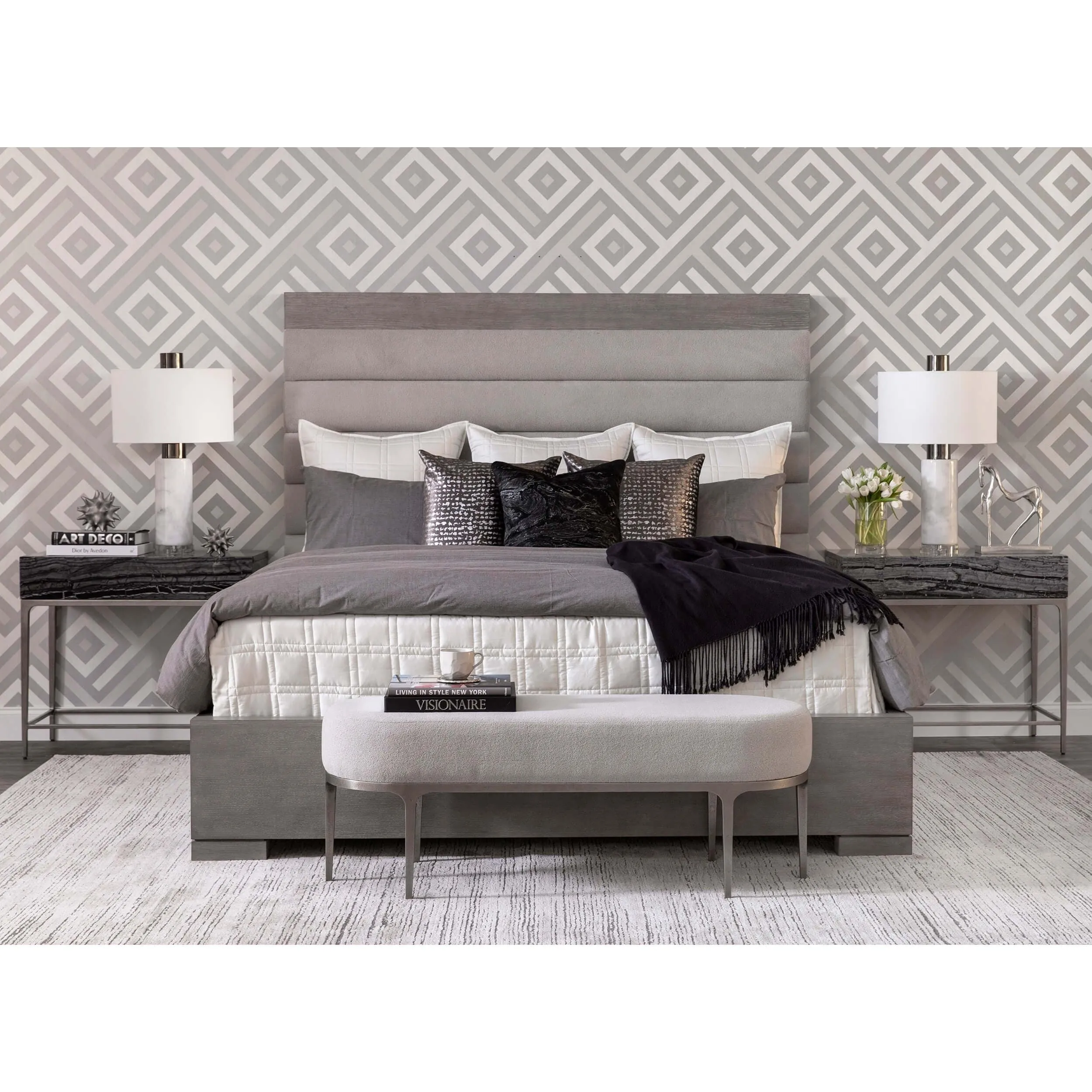 Linea Upholstered Bed