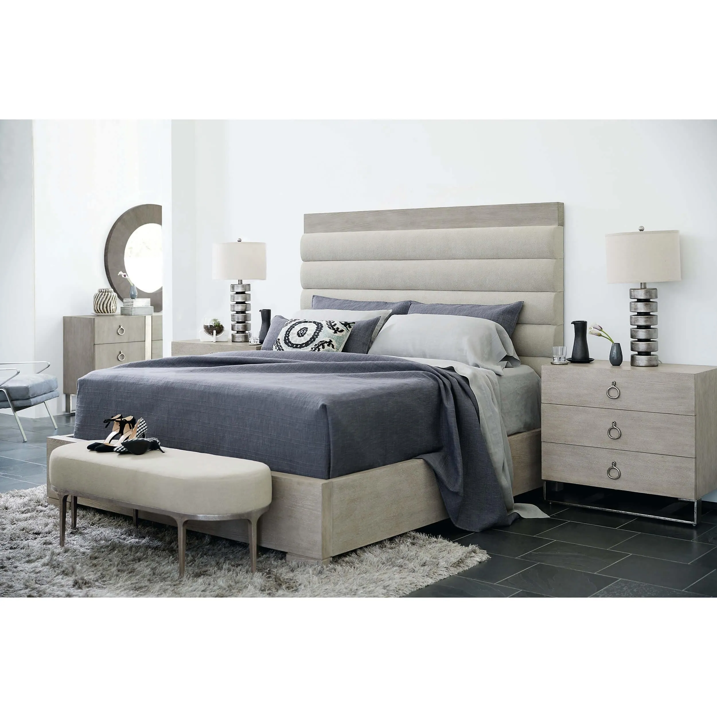 Linea Upholstered Bed