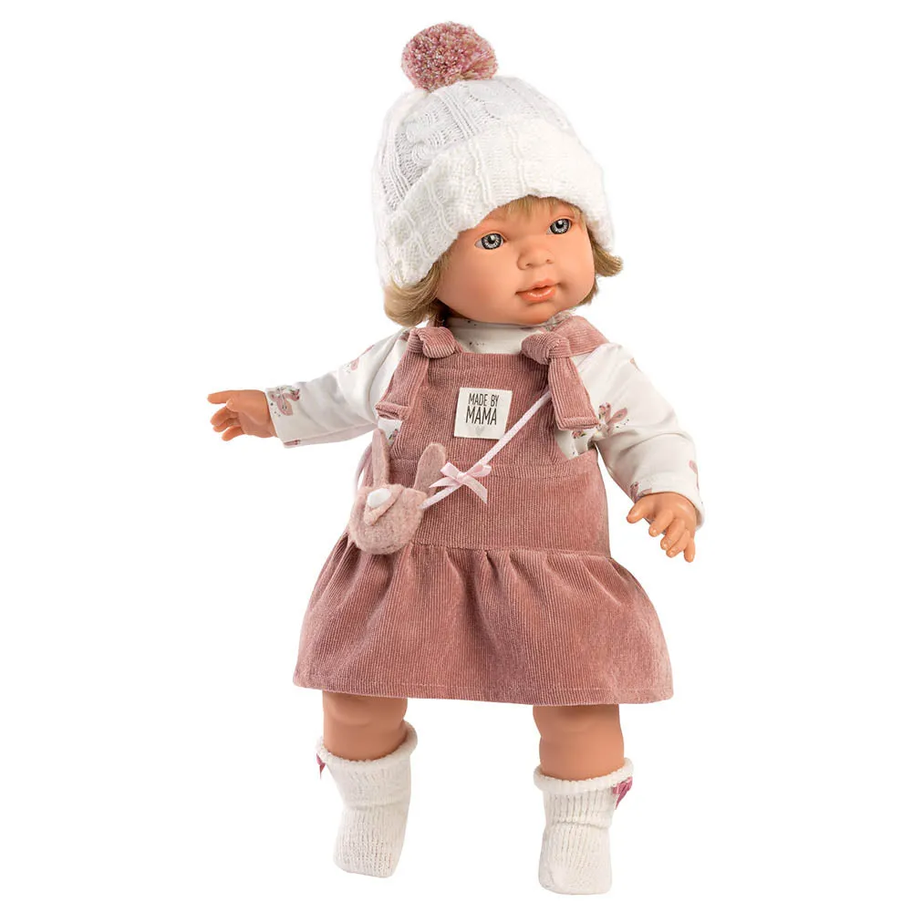 Llorens - Baby Girl Doll Carla with Clothing & Accessories 42cm (Mechanism Optional)