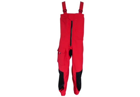 Maindeck Coastal Salopettes Red