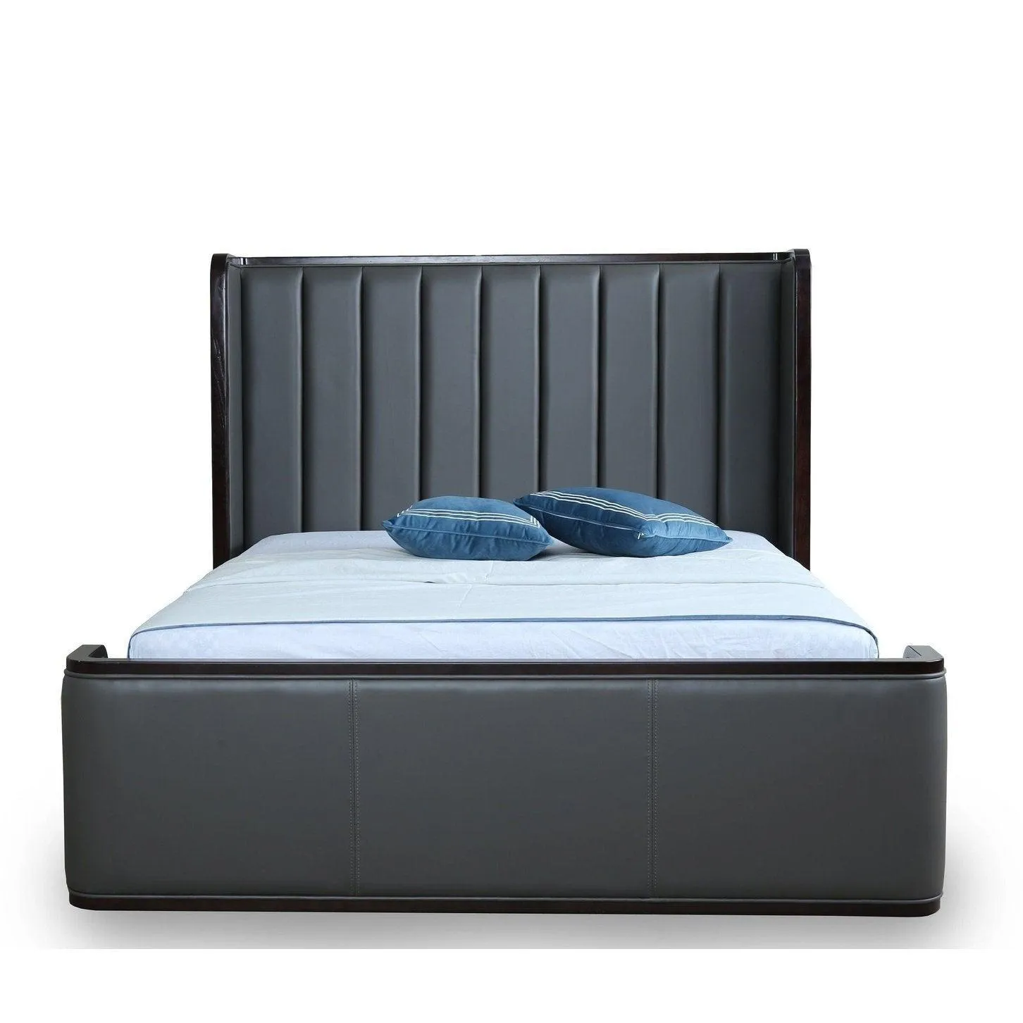 Manhattan Comfort Kingdom Graphite Full Bed