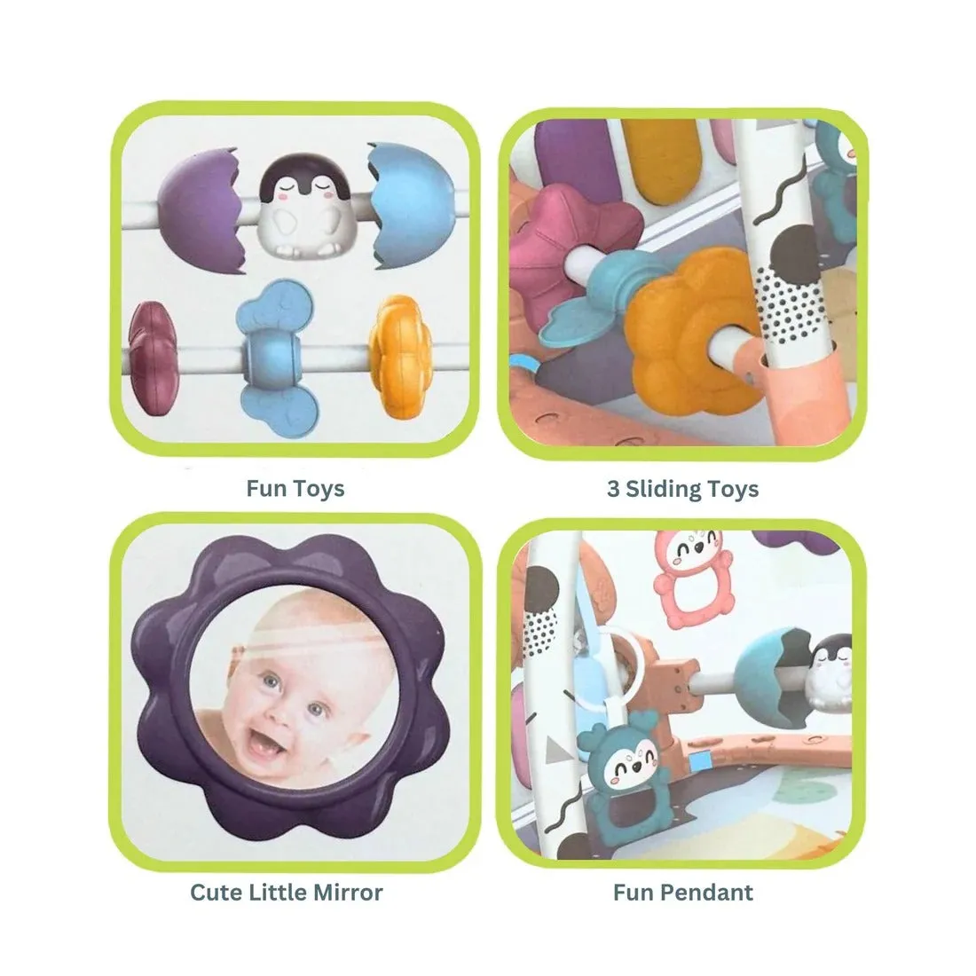 Maya & Friends Baby Fitness Playmat