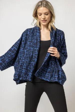 Metro Weave Kimono Cardigan Jacket