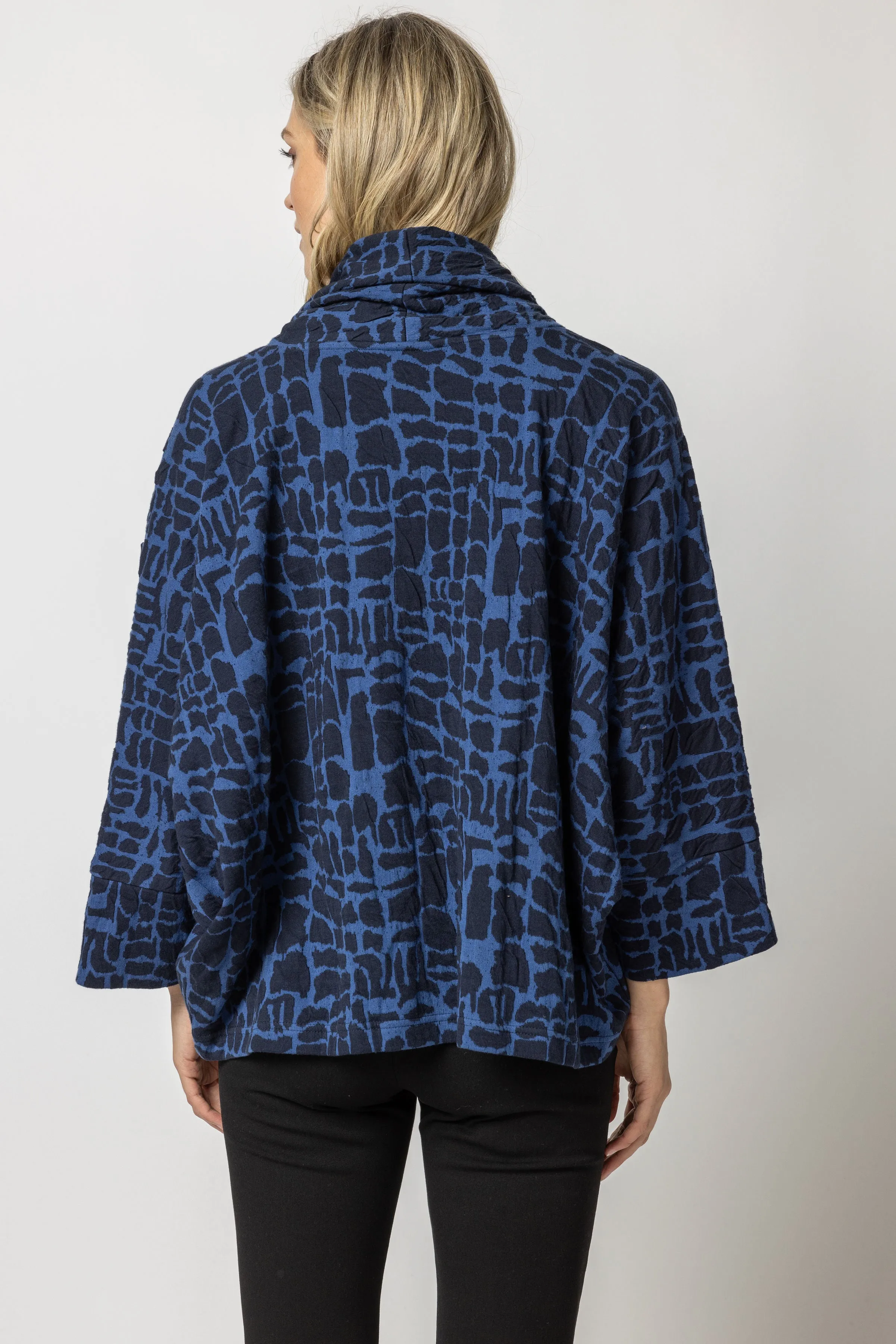 Metro Weave Kimono Cardigan Jacket