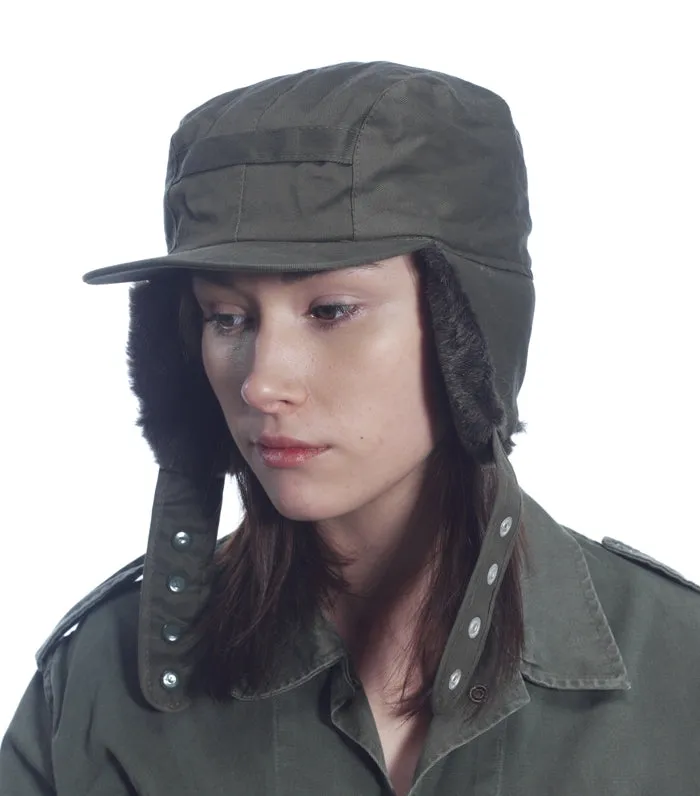 MULTIPACK - Cold Weather "Trapper" Hat - Olive Green